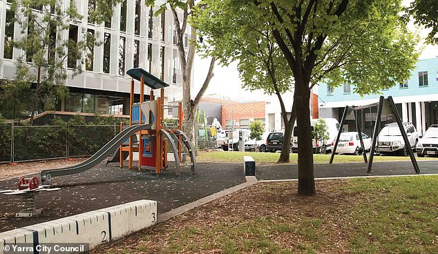 Parents call for play equipment to be reintroduced to Melbourne's Cambridge St indoor park. Pictured is the park before the upgrade.