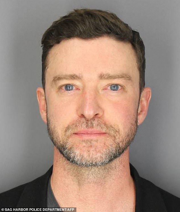 The former NSYNC singer was detained after police officers spotted his car driving erratically through Sag Harbor in the exclusive New York enclave of The Hamptons on Tuesday.