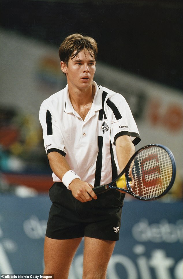 Todd is one of the most successful doubles players in history and has won multiple times at Wimbledon. Pictured playing in 1996