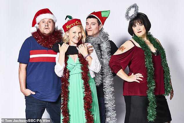 The Bafta-winning comedy originally aired for three seasons between May 2007 and January 2010 and returned on Christmas Day 2019 with a special episode (pictured in 2019).