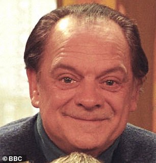 David Jason played iconic wheel dealer Del Boy Trotter (pictured)