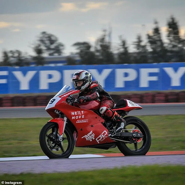 Lorenzo Somaschini suffered a head injury after falling from his motorcycle during free practice at Interlagos, a motorsport circuit in São Paulo, Brazil.