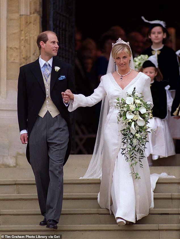 The couple married at St George's Chapel at Windsor Castle in a continental-style evening service, where guests were asked not to wear hats.