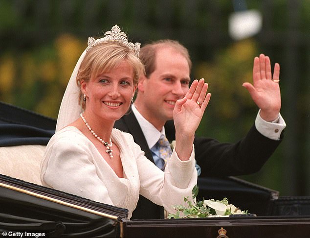 The Duke and Duchess of Edinburgh married in 1999 and are now celebrating 25 years