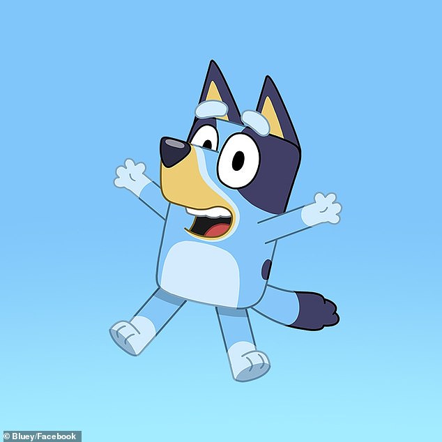 Like the cartoon character Bluey, who he said, ironically, would be a great host to keep the quote in-house and maybe capitalize on some of that show's popularity.