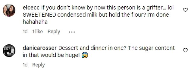 But his followers were skeptical and expressed concern about the high sugar content promoted by the fitness guru.