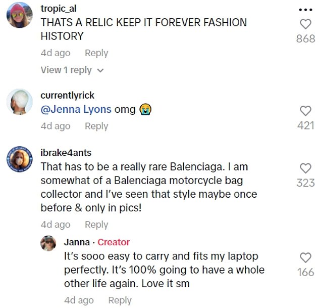 1718883927 555 Jenna Lyons Fan Finds Absolute Treasure Inside RHONY Stars Balenciaga