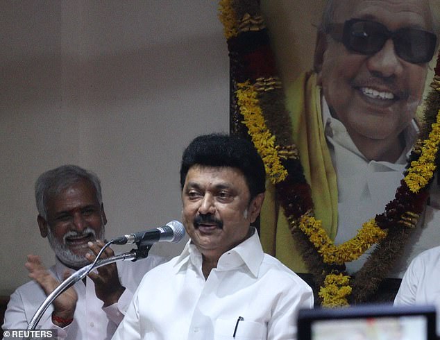 State chief minister MK Stalin (pictured) said all 36 people died after consuming alcohol contaminated with methanol.