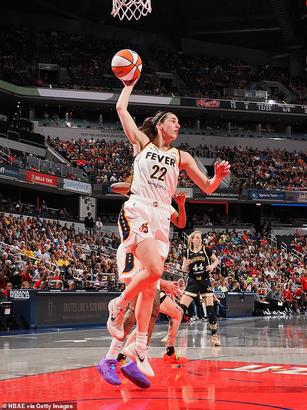 Clark finished with 18 points, 12 rebounds and six assists during the Fever's 88-81 victory.