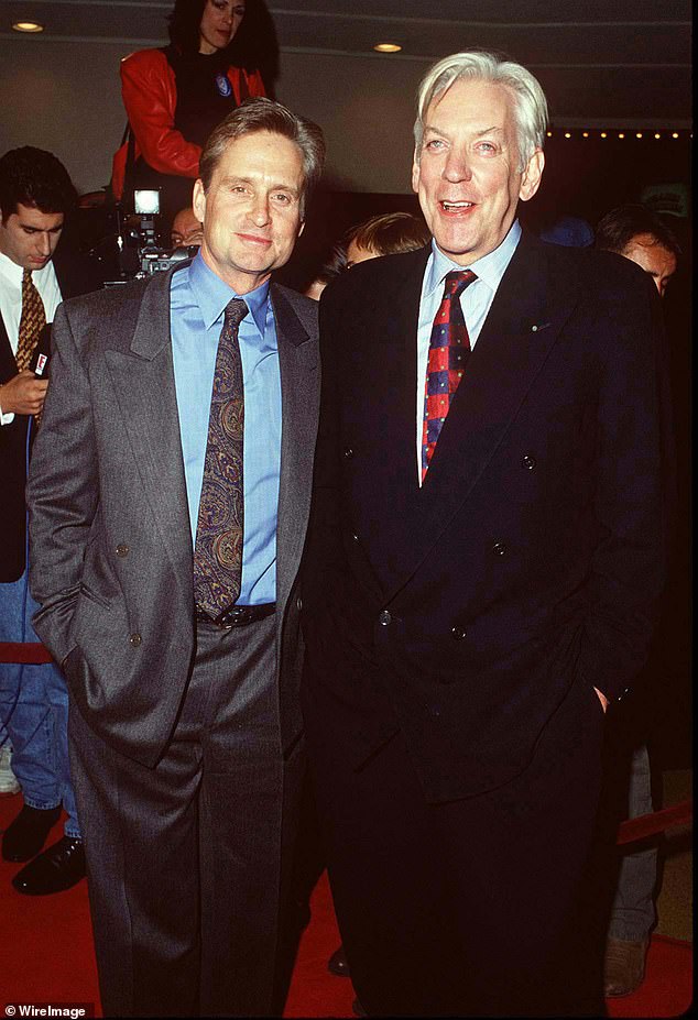 Douglas and Sutherland photographed in 1994