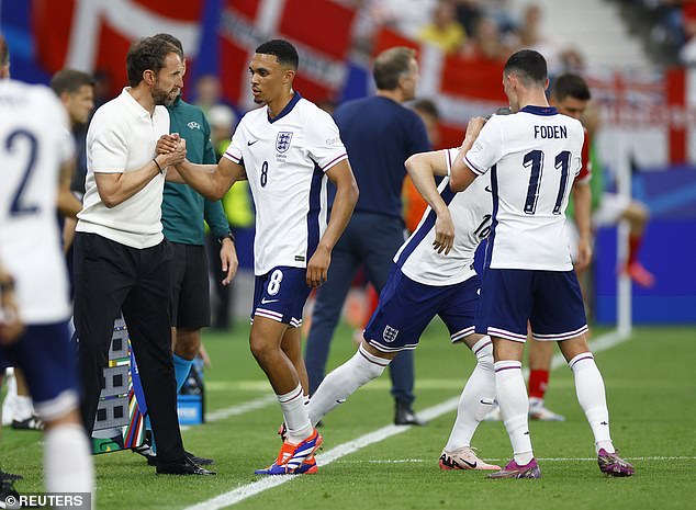 Substituted against Serbia, Alexander-Arnold suffered the same ignominy here on Thursday