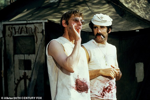 Elliott Gould, right, said Donald Sutherland, left, was 