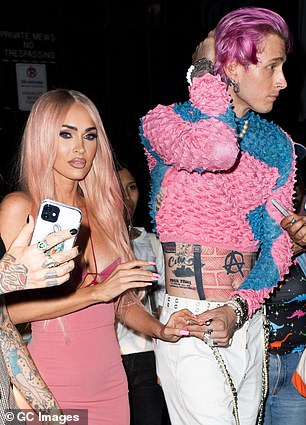 Megan Fox and Machine Gun Kelly headed to the club in June 2022