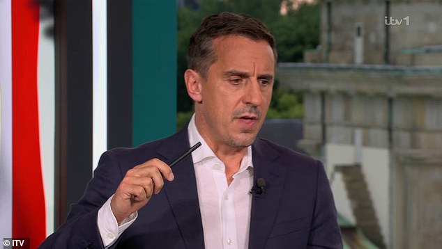 Gary Neville believes England's array of attacking talent has become a 