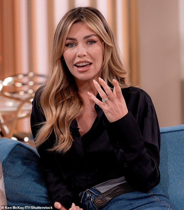 Abbey revealed she had been fitted with a set of railway braces while showing off her pearly whites during an episode of This Morning last month.