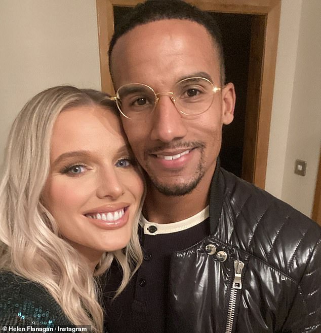 Helen admitted she has a 'difficult relationship' with her ex Scott Sinclair (pictured from December 2021) in a candid Instagram post as she cried over the weekend.