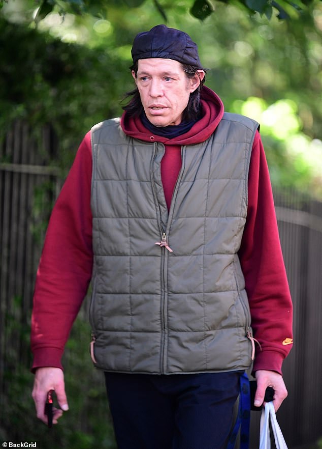 The 51-year-old, estranged son of Pierce Brosnan, appeared to have turned up at Waitrose as he walked along Portobello Road carrying a bag from the supermarket chain.