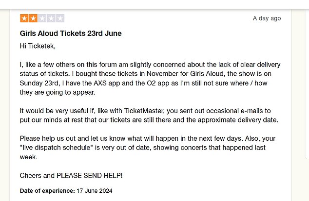 Many took to X, formerly Twitter, demanding answers about what they should do and expressed concern about the hundreds of people flocking to the box office to try to get tickets.