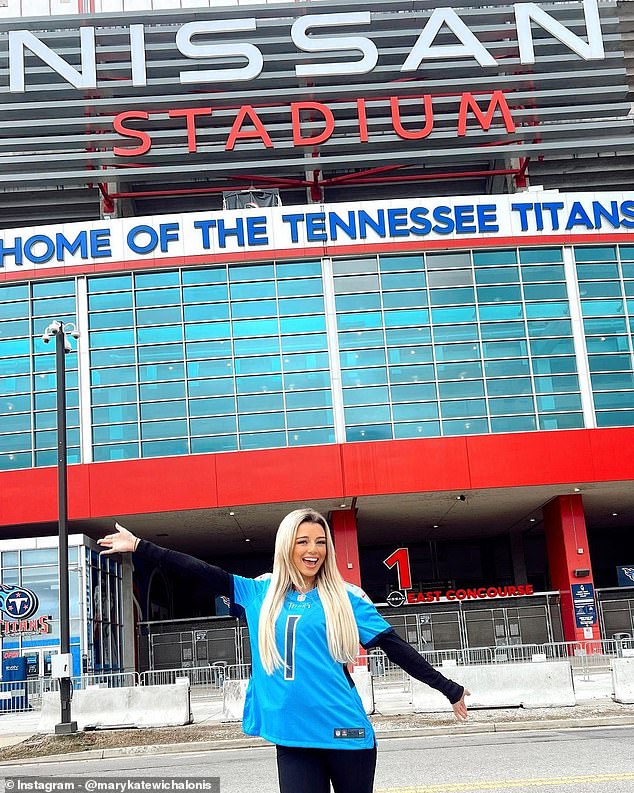 The social media beauty has spent approximately five months as a sales executive for the Titans.