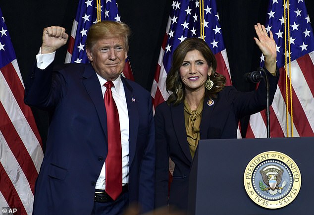 Noem, who returned to cable news a couple of weeks ago after a month-long hiatus, disappeared due to backlash from promoting a book that featured an anecdote about how she shot her fourteen-year-old dog 'Cricket' months, which exploded in the media