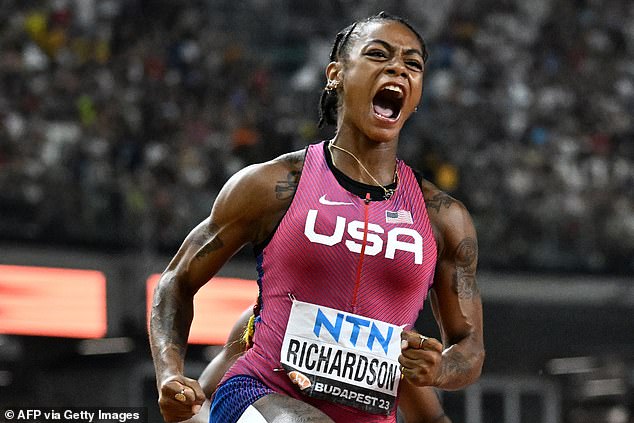 Richardson qualified for the 2020 Tokyo Olympics before being suspended for THC use