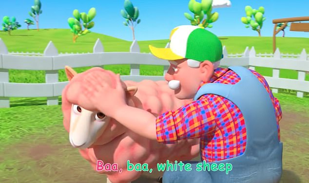 Baa baa black sheep is expanded to three minutes to include animals of all colors