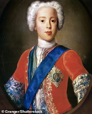 In 1728, seven-year-old Bonnie Prince Charlie, who tried and failed to gain the throne as an adult, referred to her father as 