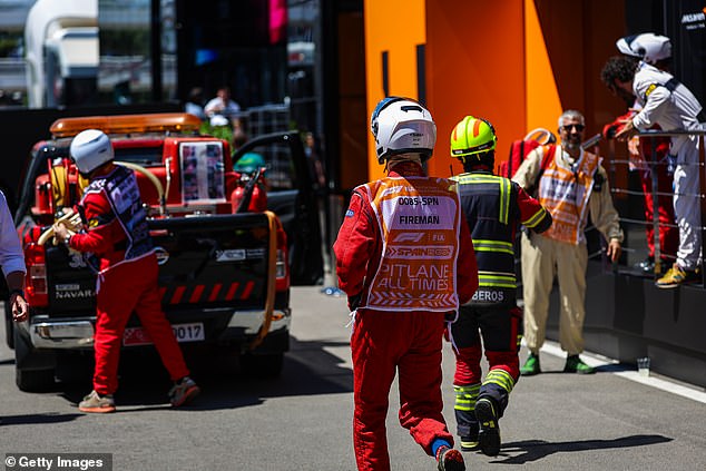 1719055525 153 Lando Norris and McLaren staff evacuated from their motorhome due