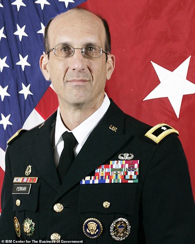 Retired US Army Major General John G. Ferrari told DailyMail.com that he had 