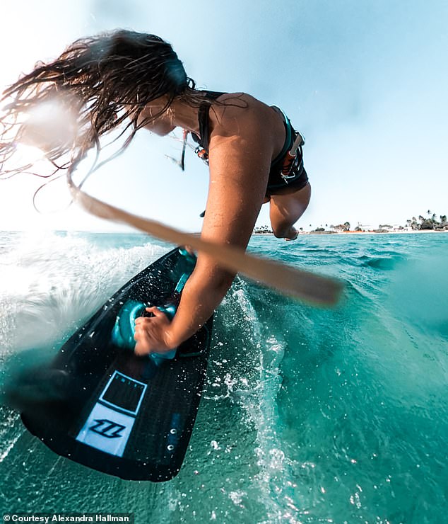 It was during a kitesurfing trip to Zanzibar that he realized he could hold anything up in front of the blue ocean, take a photo and it would turn out like the 