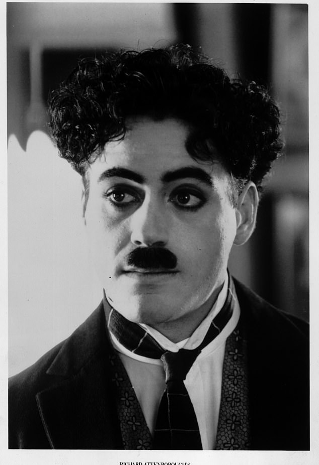 In 1992, he played Charlie Chaplin in Chaplin, in which the star's method acting led him to learn to play the violin and tennis left-handed and hire a posture coach.