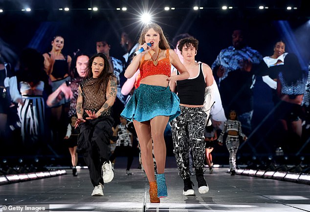 Taylor Swift performed hits like Shake It Off on the opening night of her Eras Tour in London.