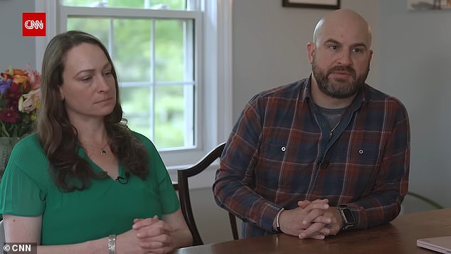 His heartbroken children, Matt Jones (right) and Adrianne Gruner (left), had planned to meet their struggling father on the day of his death to help him recover from the massive scam.