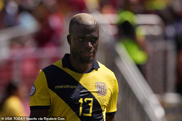 Valencia will now miss at least Ecuador's next match, when they face Jamaica next week.