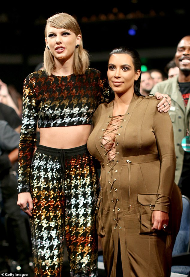 The current feud between Taylor and Kim appears to date back to the 2016 release of Kanye West's The Life Of Pablo; seen in 2015 in Los Angeles