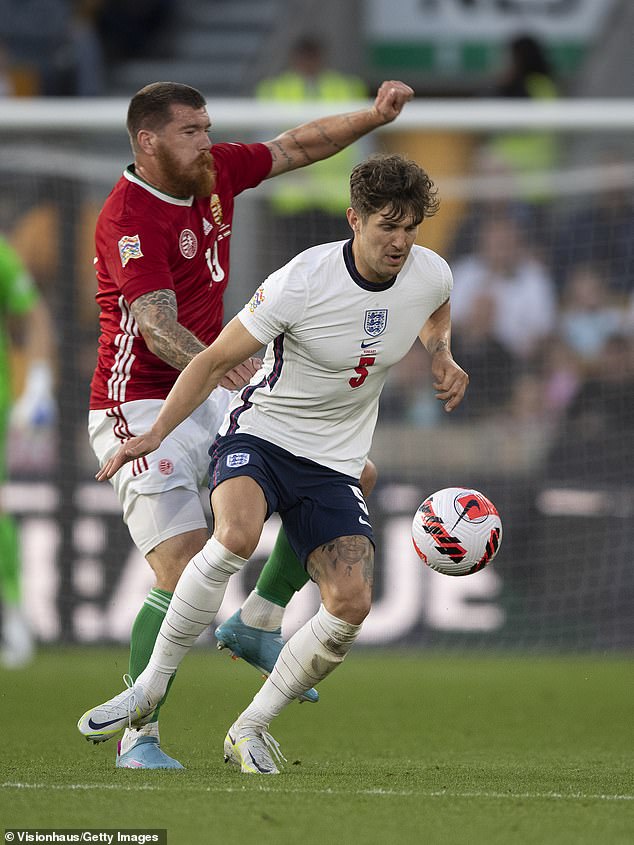 He came off the bench when Hungary beat England 4-0 at Molineux.