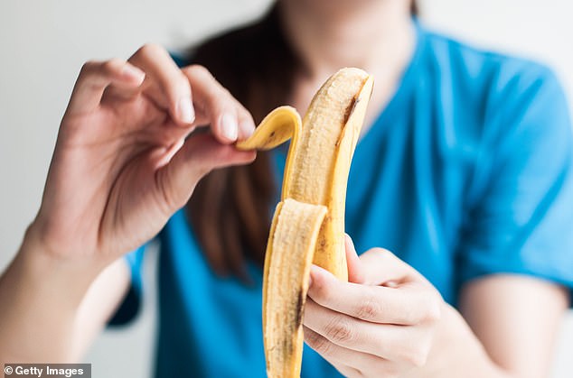 The secret ingredient? Waste banana peels, which according to the gardener have 