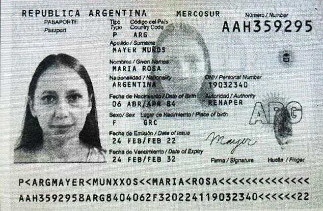 The couple married in Argentina despite having previously been married in Russia.