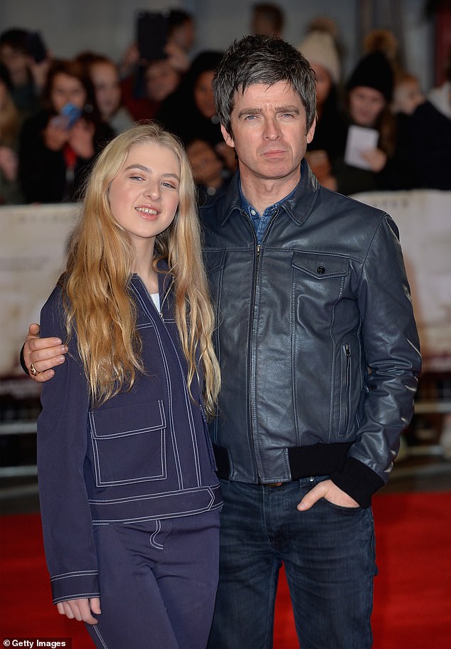 Even though Anais is apparently a big fan of the megastar, it's unclear what her famous father Noel, who wrote many Oasis songs and once participated in Taylor Swift's songwriting (pictured together in 2015), thinks.