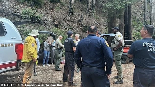 McClish was finally found when park rangers heard his cries for help.