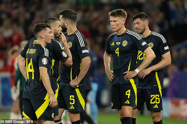 Scotland has not qualified for the round of 16 of the European Championship or the World Cup in its last 12 tournaments.