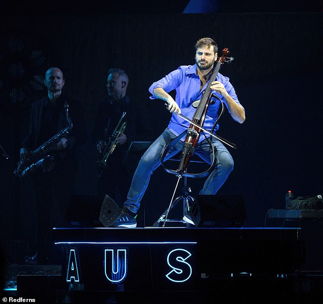 Dion and the rest of the audience seemed to be impressed by her performance; She is seen performing in Berlin, Germany, in October 2023.