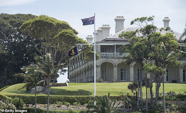 Mostyn can also relax at Admiralty House, the Governor-General's residence in Sydney, and take in the views of the harbor during his five-year term.