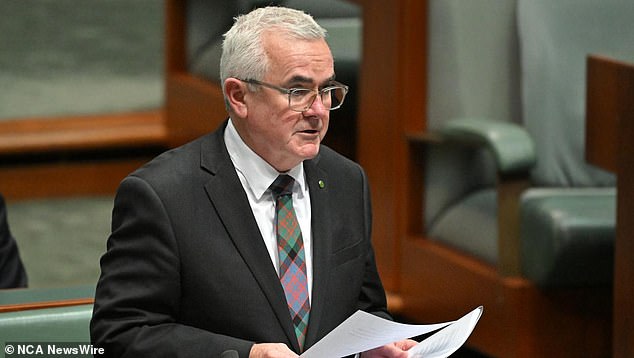 Independent MP Andrew Wilkie (pictured) made astonishing claims under parliamentary privilege.