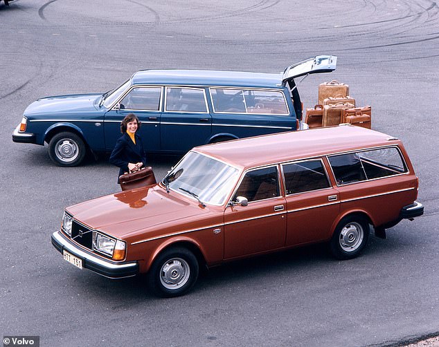 A Volvo 245. The Swedish company has sold around six million estate cars around the world to date.