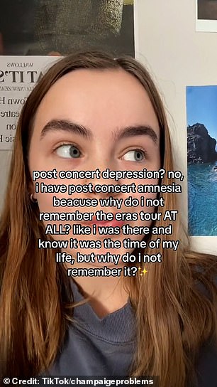 @champaigeproblems shared his post-concert experience on social media. In a TikTok post that now has 33.7k likes, he admitted to not remembering the concert.