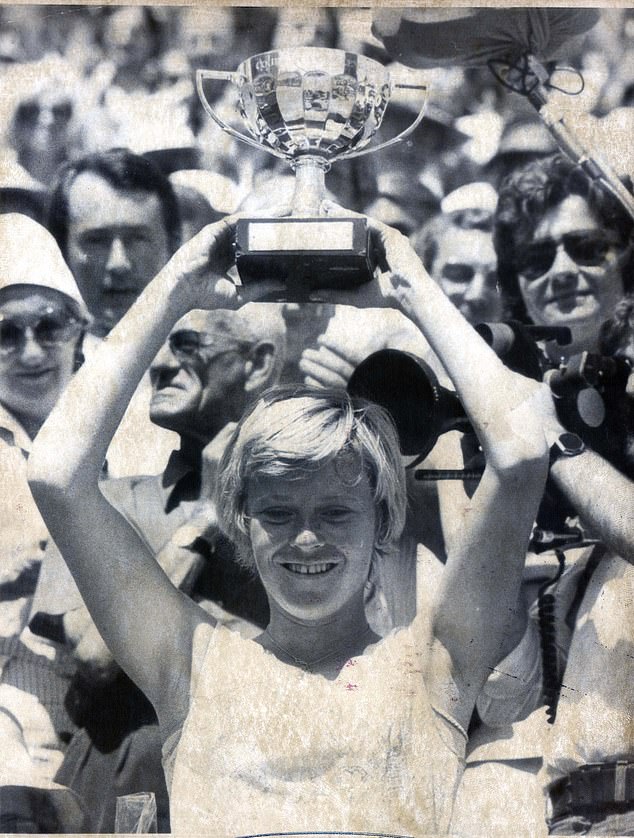 Barker's biggest triumph during his tennis career was winning the 1976 French Open.