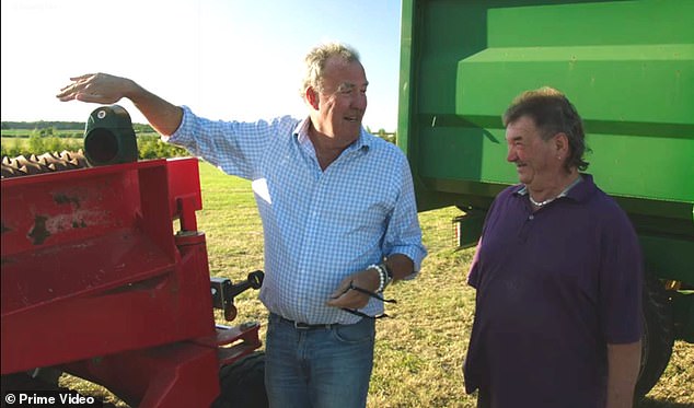 It was previously revealed that Gerald has been harvesting on the farm for 50 years and seems to have a constant smile on his face.