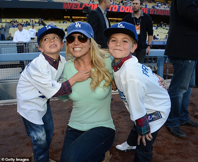 1719267422 602 Britney Spears FINALLY reconciled with her sons Sean 18 and