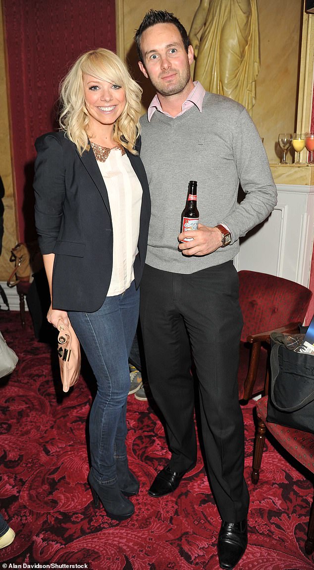 After Lee, he had a long-term partner, Harlequin rugby star Ryan O'Neill. They were together for two years before breaking up in 2014 (pictured in 2012)